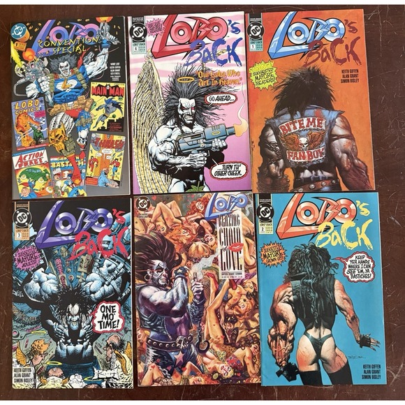 Other - Lobos Back #1-4 - Infanicide 1-2 - Portrait Of A Victim Lot Of 6  DC Comics